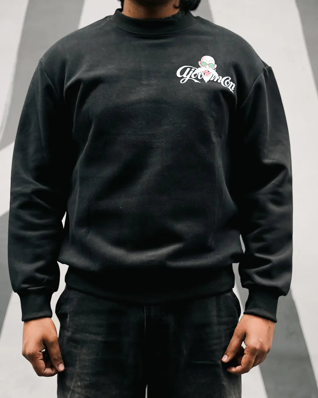 Bearded Man Sweatshirt - Unseen Fit