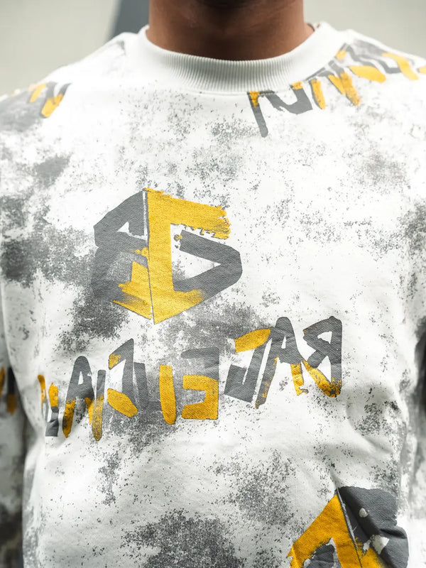 Funky Print Sweatshirt - Unseen Fit