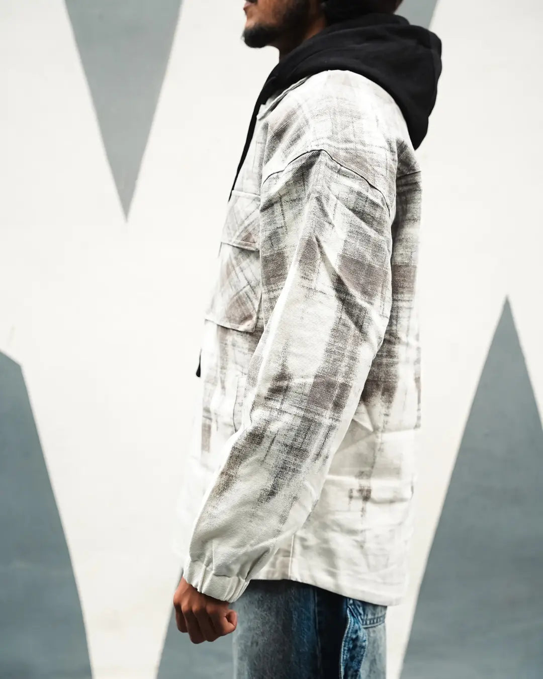 Faded White Jacket - Unseen Fit