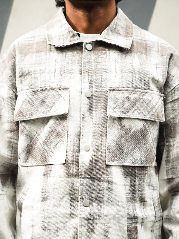 Faded White Jacket - Unseen Fit