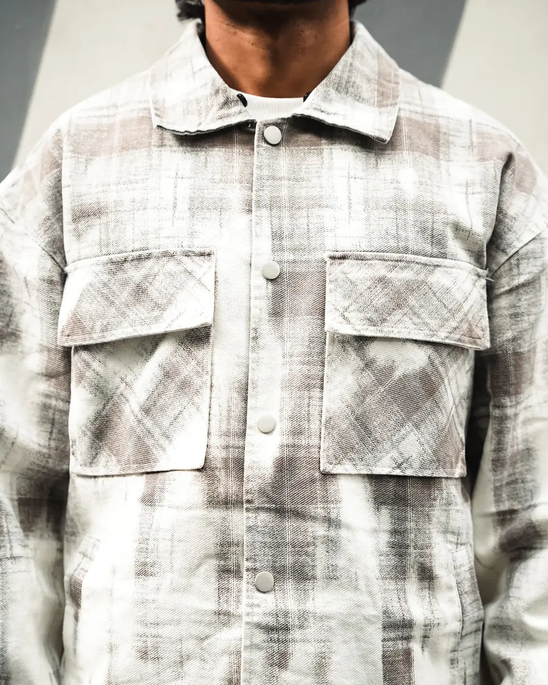 Faded White Jacket - Unseen Fit