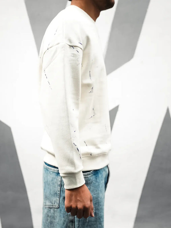 Creamyse Off White Sweatshirt - Unseen Fit