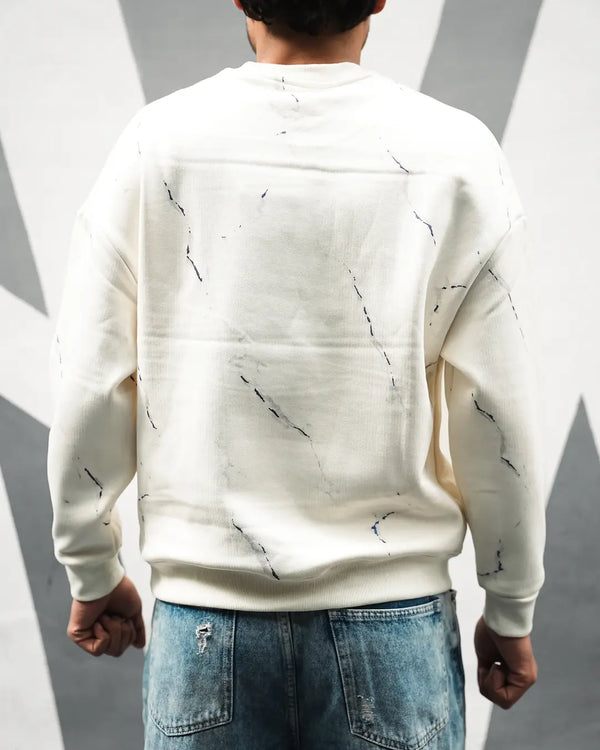 Creamyse Off White Sweatshirt - Unseen Fit