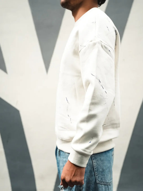 Creamyse Off White Sweatshirt - Unseen Fit