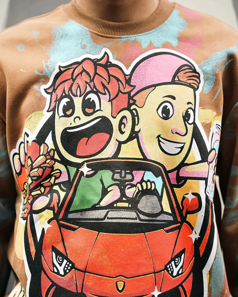 Red Lambo Sweatshirt - Unseen Fit