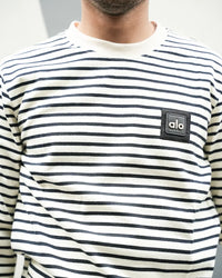 Stripped Alo Upper Sweatshirt - Unseen Fit