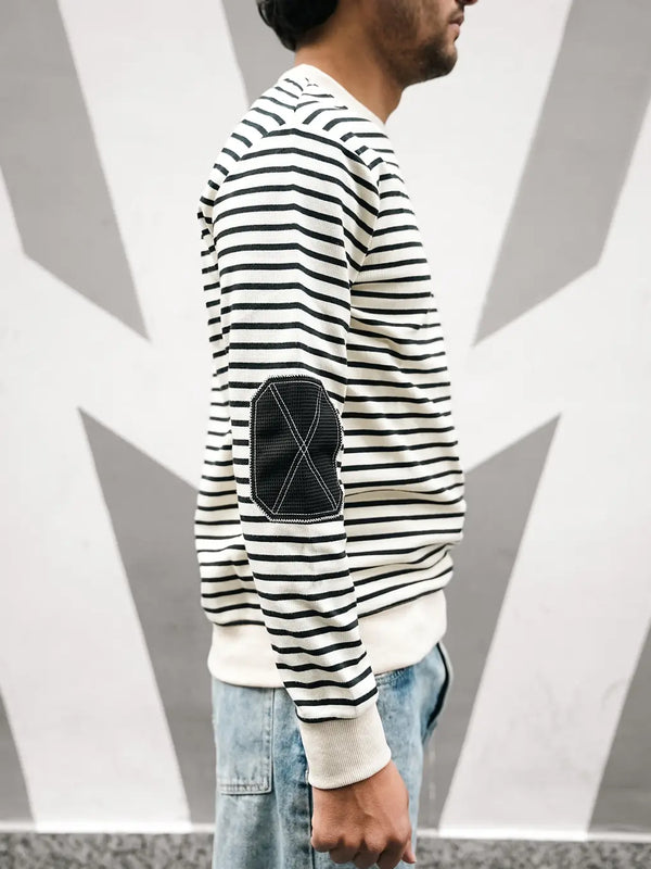 Stripped Alo Upper Sweatshirt - Unseen Fit