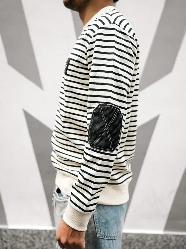 Stripped Alo Upper Sweatshirt - Unseen Fit