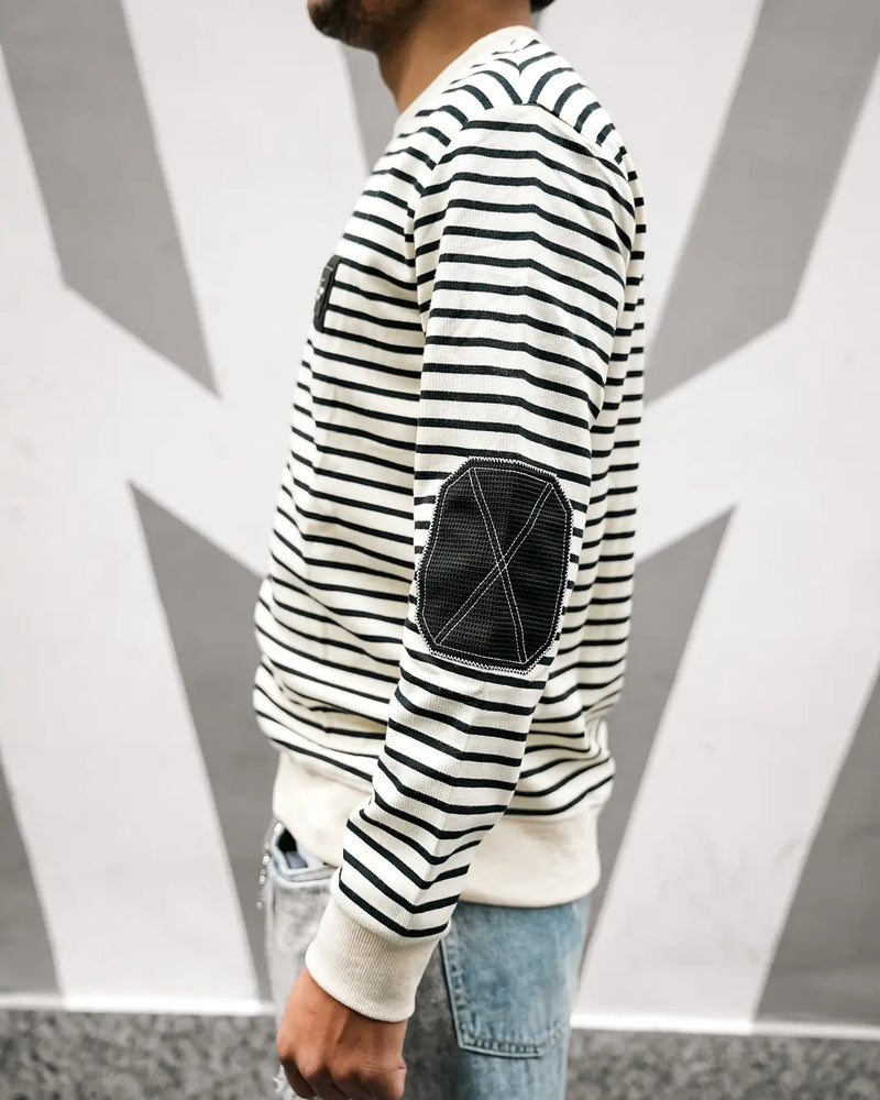 Stripped Alo Upper Sweatshirt - Unseen Fit