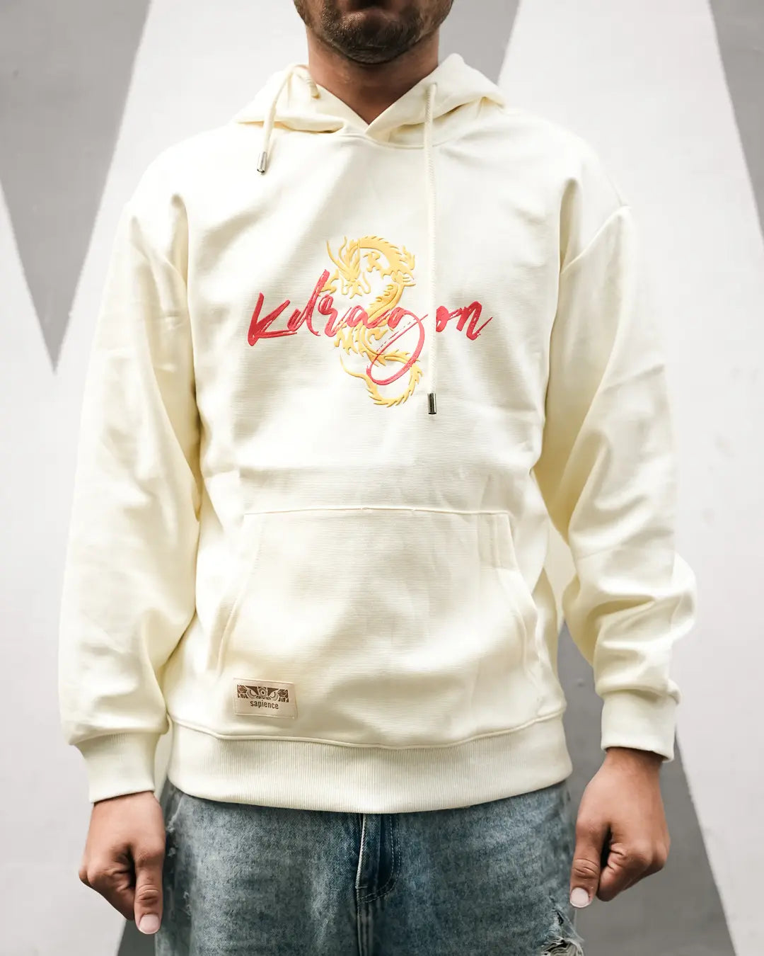 Red Sketch Hoodie - Unseen Fit