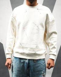 Creamyse Off White Sweatshirt - Unseen Fit